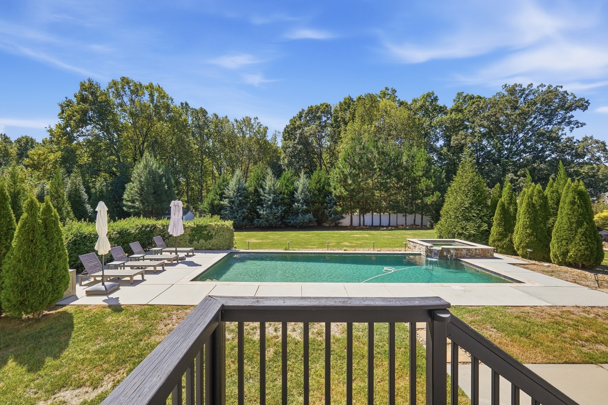 The Backyard at 912 Manorwood: Almost an Acre of Possibility