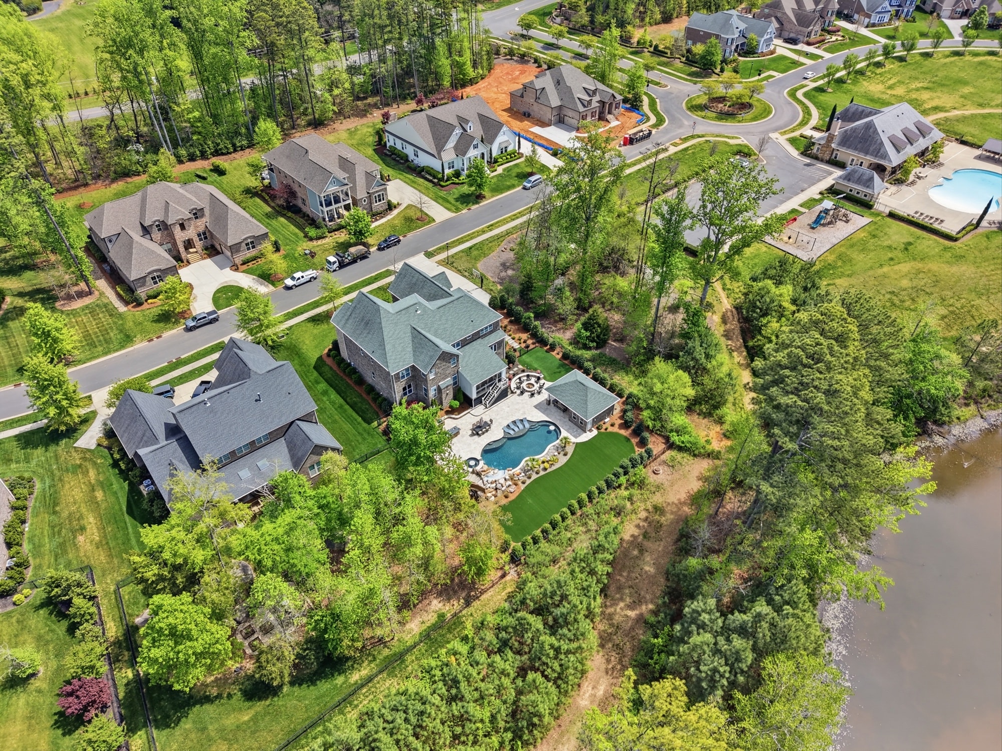 Weddington neighborhood in Charlotte, North Carolina
