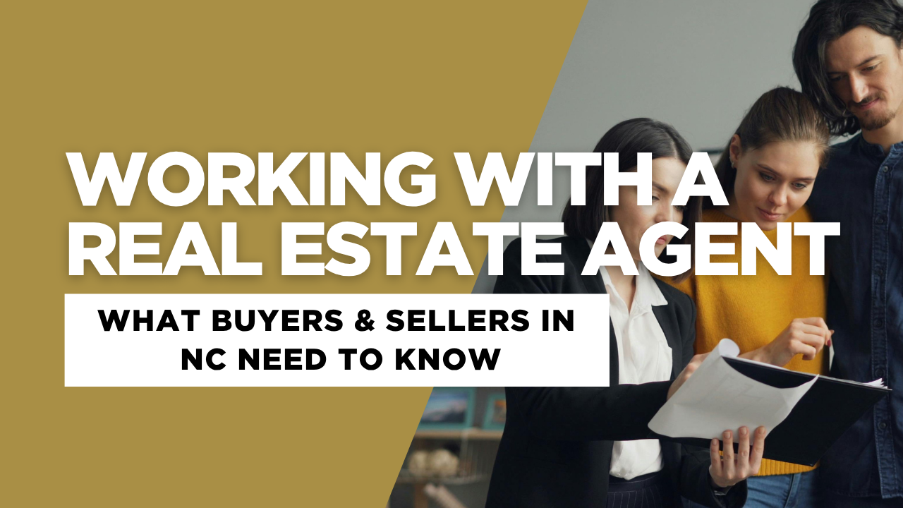 working with a real estate agent